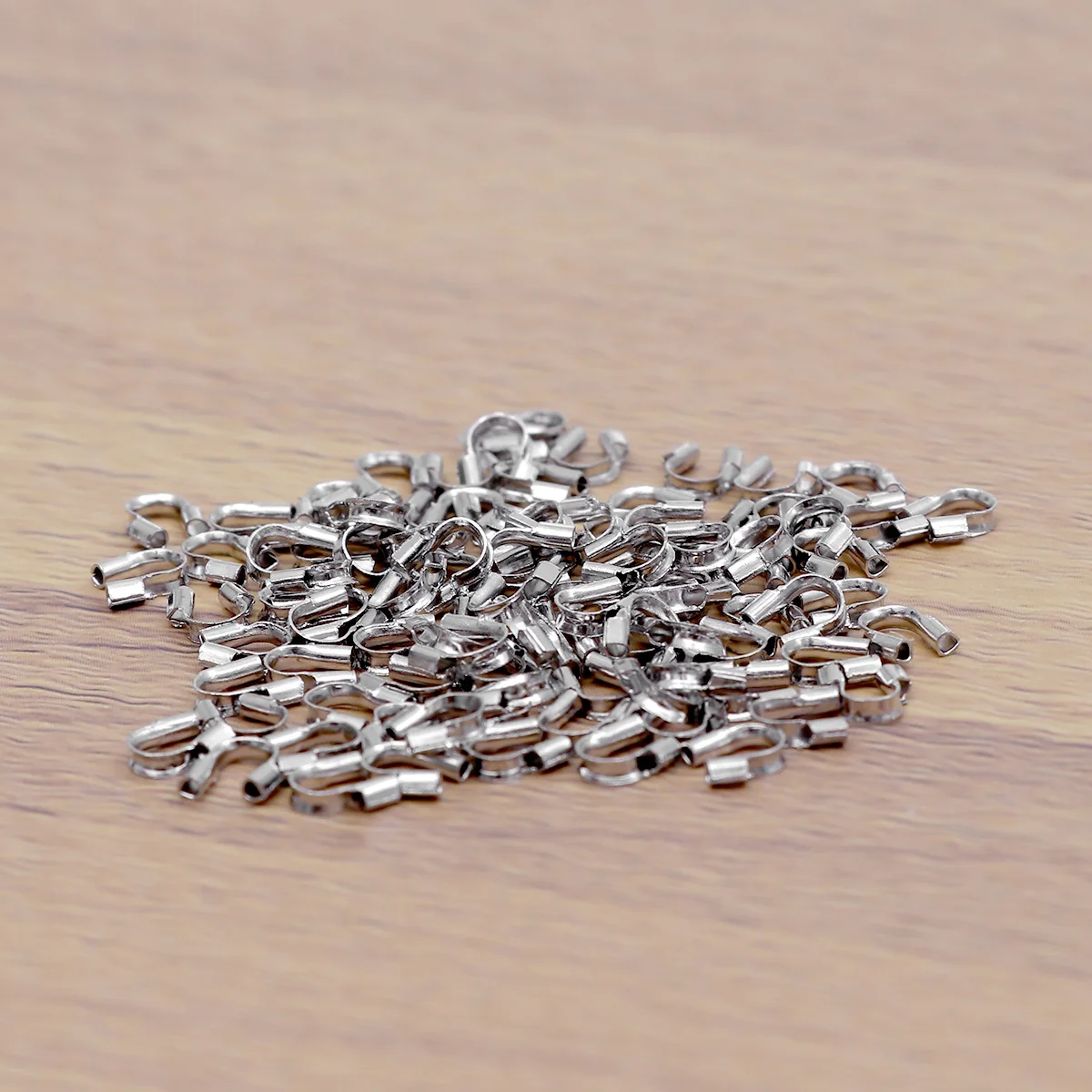 

100 Pcs Bracelets Making Supplies Jewelry Necklace Kit Silver Wire Supply Accessories