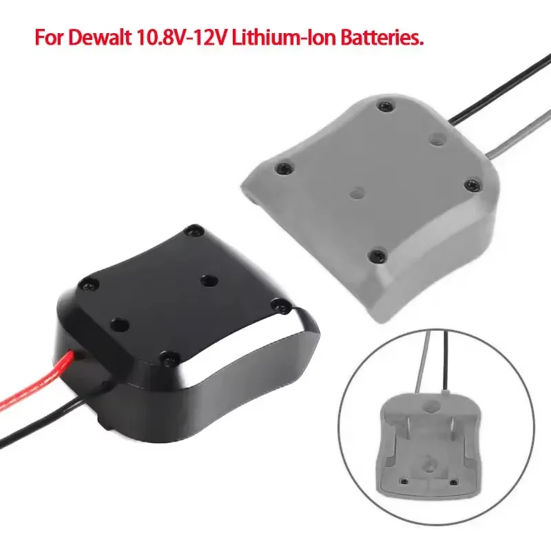 

Новинка для адаптеров Dewalt 10,8 В-12 В, разъем питания для аккумулятора, держатель док-станции с проводами 14 Awg, разъемы питания
