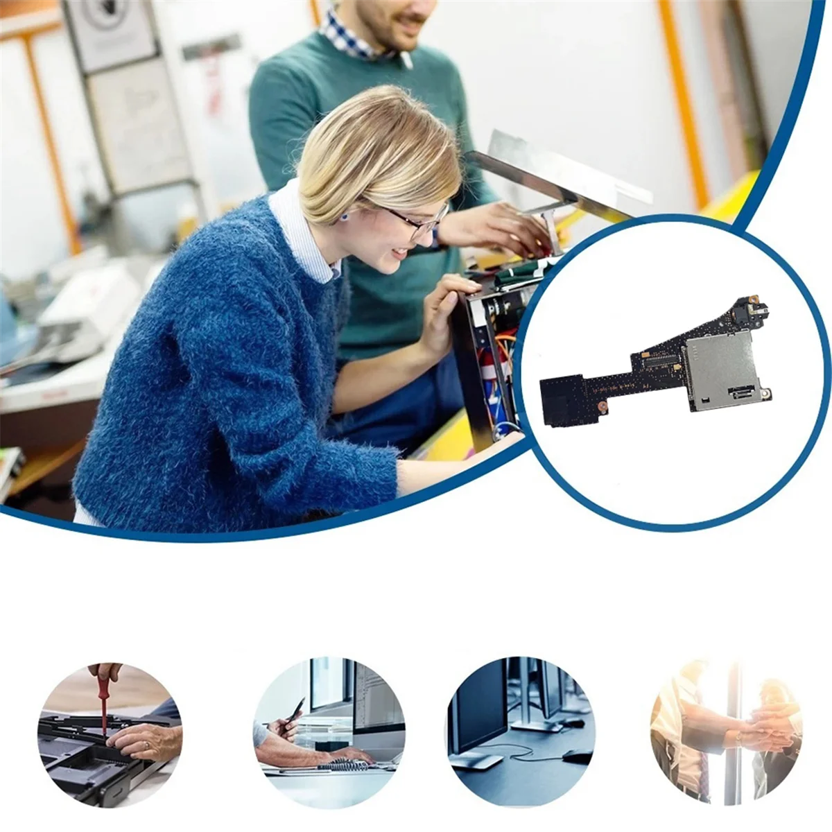 Lector de tarjetas con ranura para tarjetas de cartucho de juego