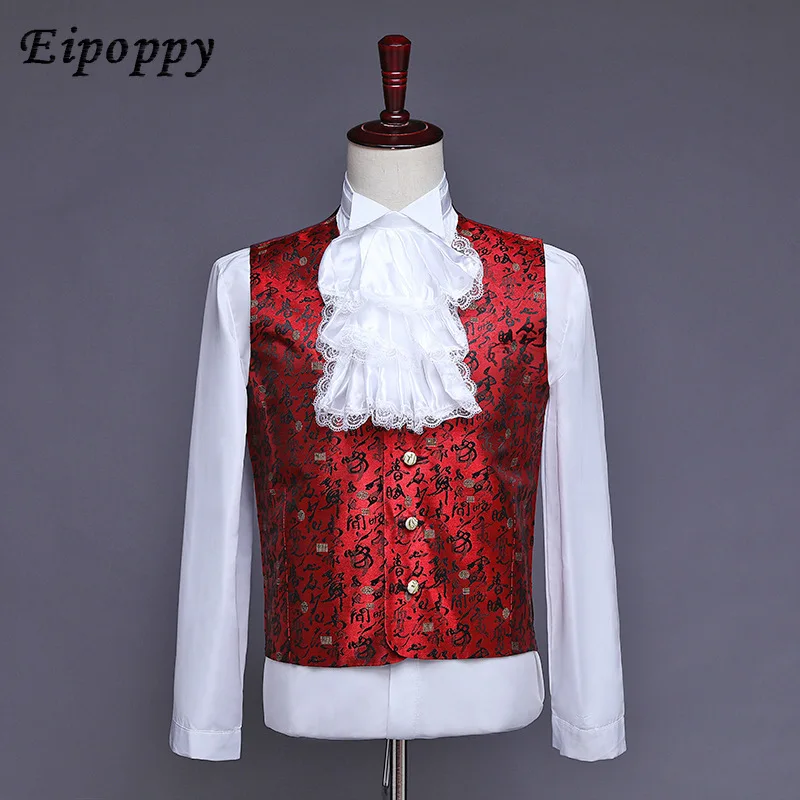 男性のヨーロッパのペットの衣装、魅力的なステージ、レトロなパフォーマンス、写真スタジオ、大人のスタイル