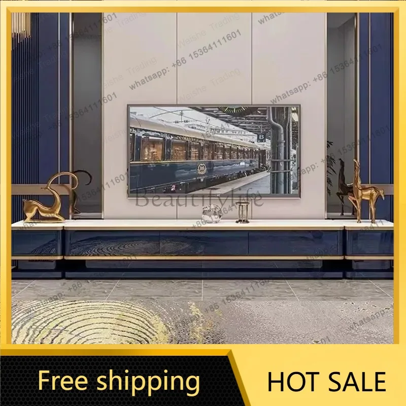 zj.Minimalist White Tv Stands Organizer Storage Designer Luxury Salon Display Tv Stands Aesthetic Archivadores Salon Furniture