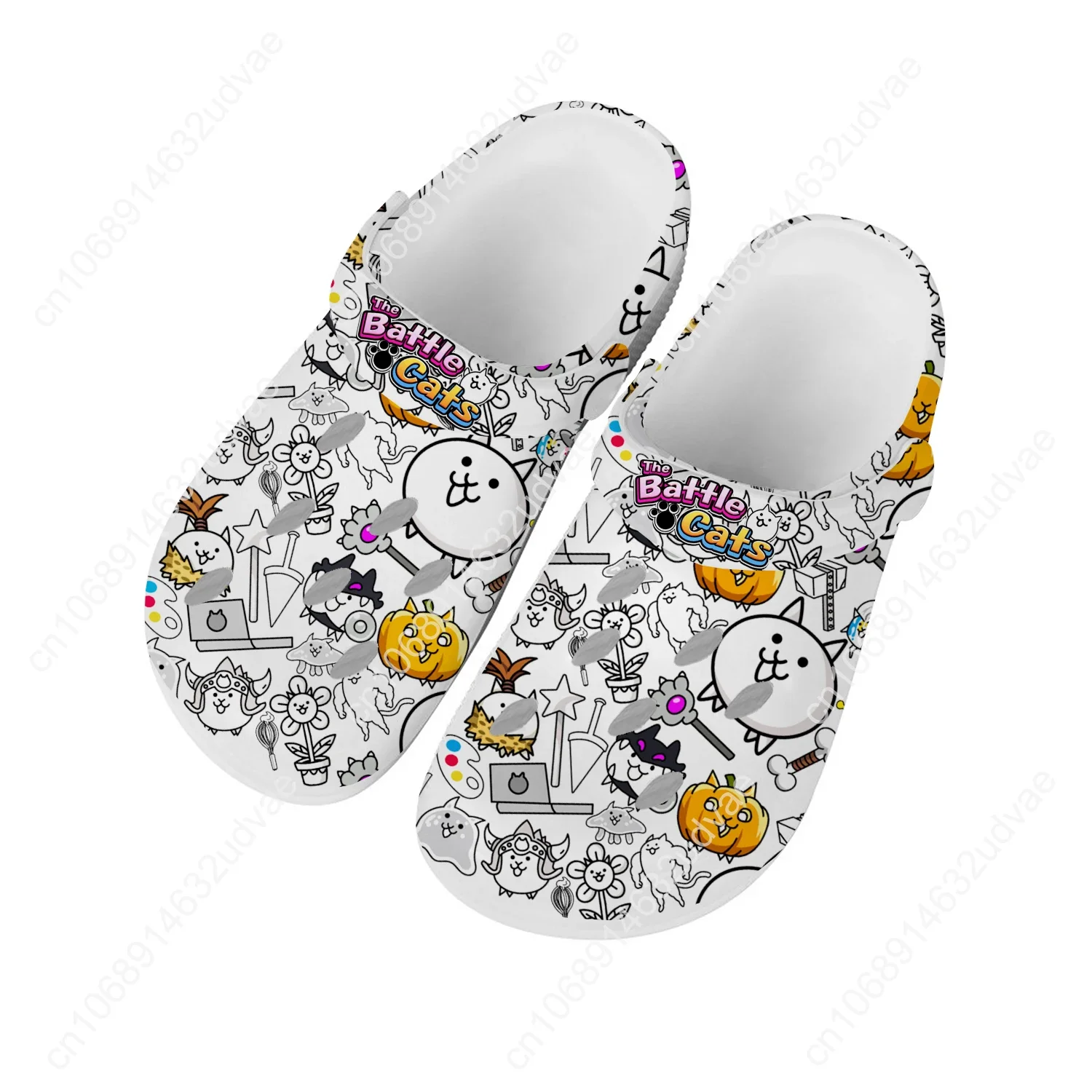 The Battle Cats Sandales Hommes Femmes Adolescent Mode Chaussures D'eau Jeux Chauds Jardin Respirant Confort Plage Pantoufles Personnalisées