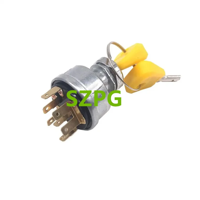 Ignition Switch For Forklift Hyster 379902 Anti Restart With 2 Keys  1pcs 2368655