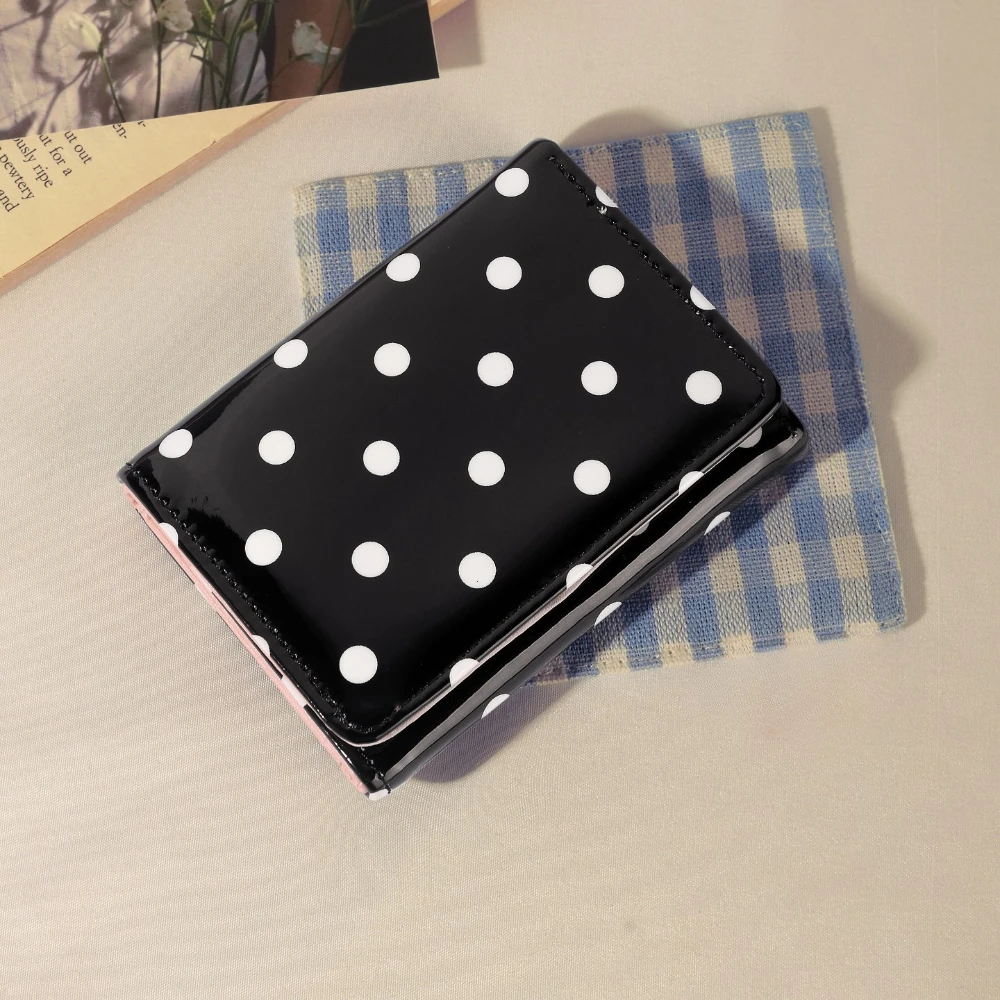 Women's Small Three-Fold PU Leather Wallet description 5
