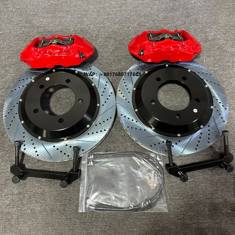 Hot Sale Brake Caliper GT4 4 Piston Big Brake Kit for  Bronco Mustang  Land Cruser 200 Prado  Patrol