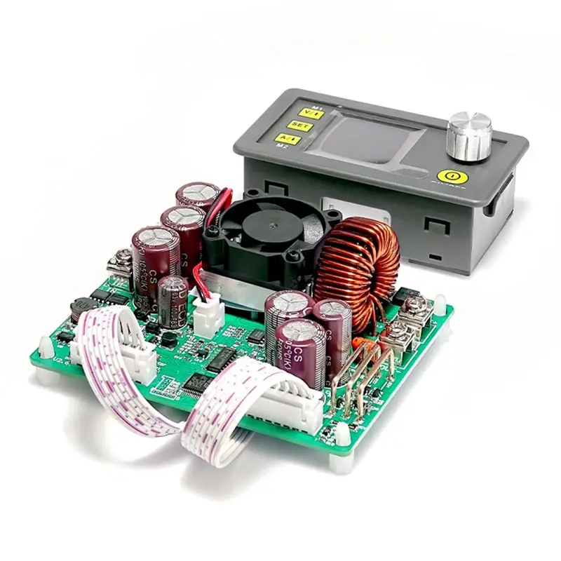A7THK-High Efficiency Adjustable 50V 20A DC-DC Step-Down Power Supply Module DPS5020 Voltage Regulator NO Communication Function