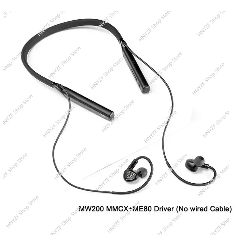 mw200 me80 mw200 wireless set neckband adapter HI-RES audio HiFi earphone ak4377a DAC chip LDAC IRB aptX