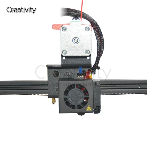 Imagen 2 del producto Kit de placa de soporte de extrusora de doble engranaje de accionamiento directo mejorado para Ender-3 Ender 3 Pro CR 10, adaptador de extrusora CR 10S piezas de impresora 3D