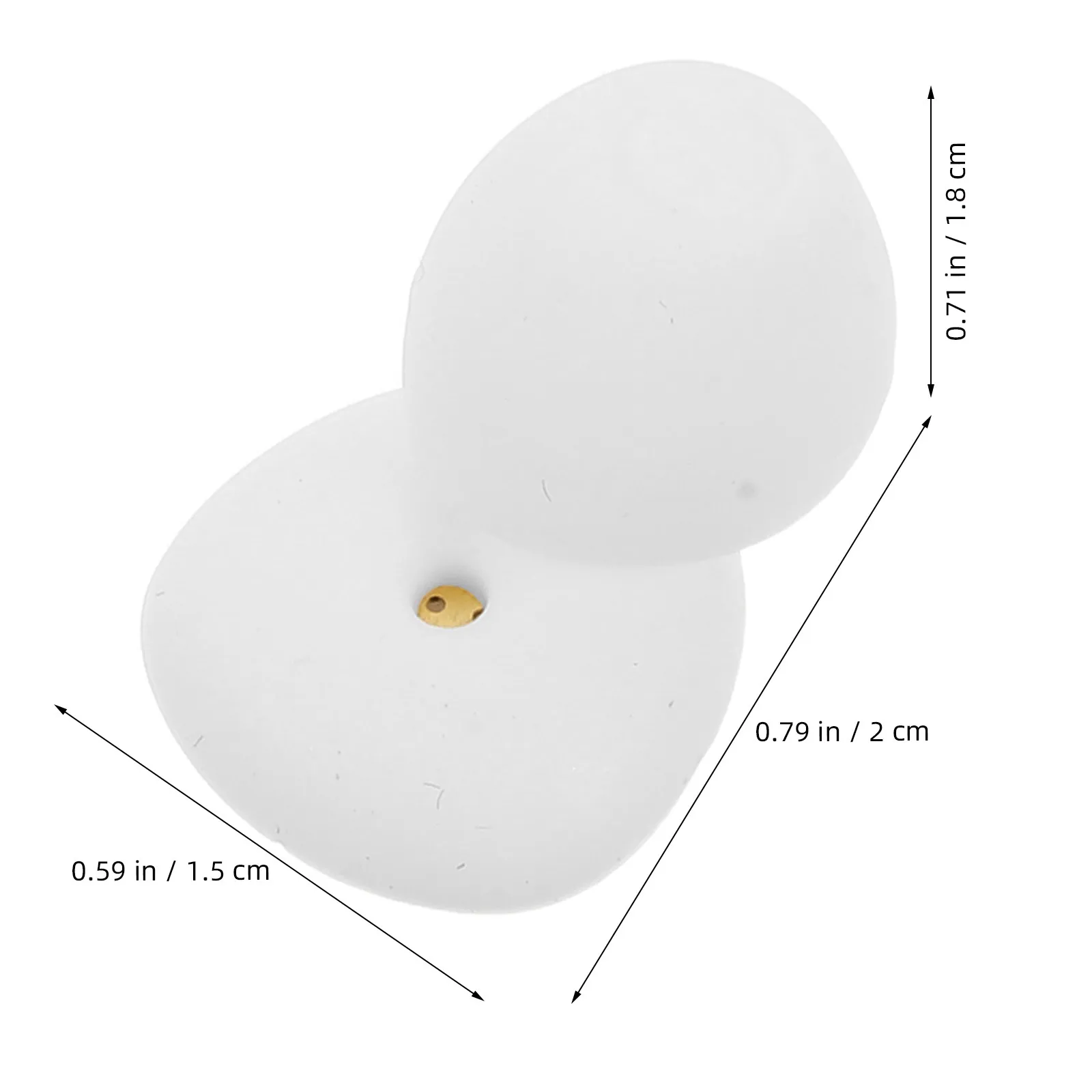 2 Soft Silicone Earplugs for Side Sleepers Matte Surface Low Friction Comfort All Night Wear Noise Reduction 45Db Snoring