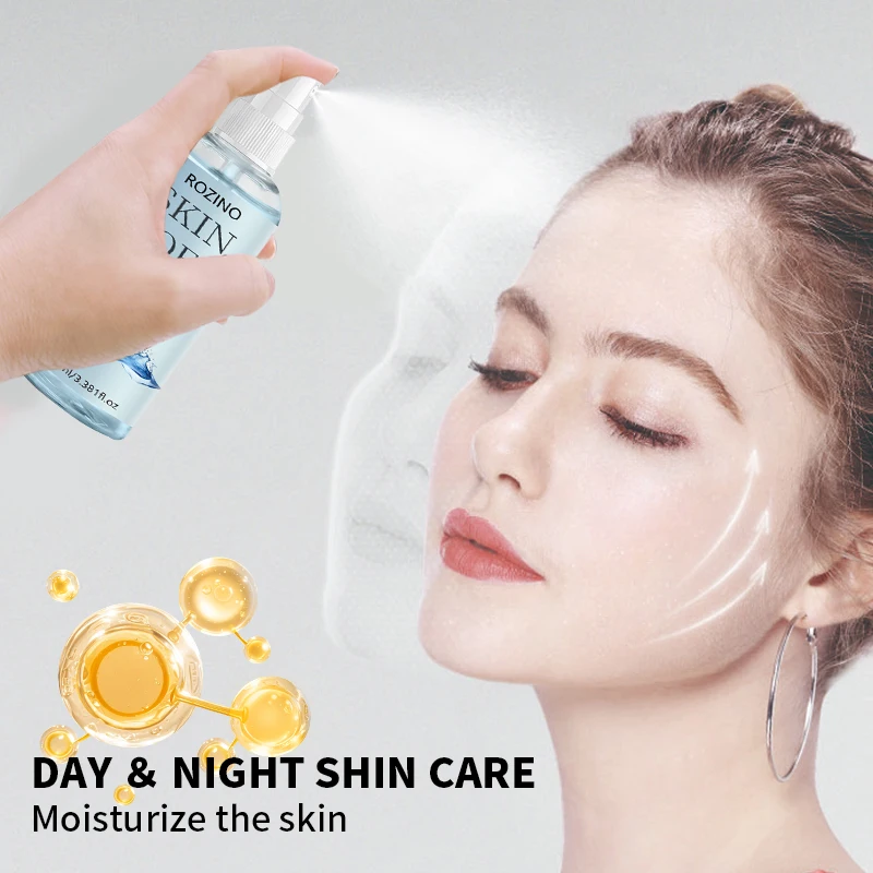 【Soft Skin】1 Bottle/2 Bottles/3 Bottles of Jojoba Oil Dry Oil Spray, Moisturizes and Nourishes with Just One Spray, Applies Evenly, Absorbs Quickly, Non-Sticky, 12-Hour Long-Lasting Hydration, Contains Hyaluronic Acid, Suitable for Sensitive Skin, for Daily Facial and Body Care, Mother's Day Gift, a Must-Have Item for Women, Unisex