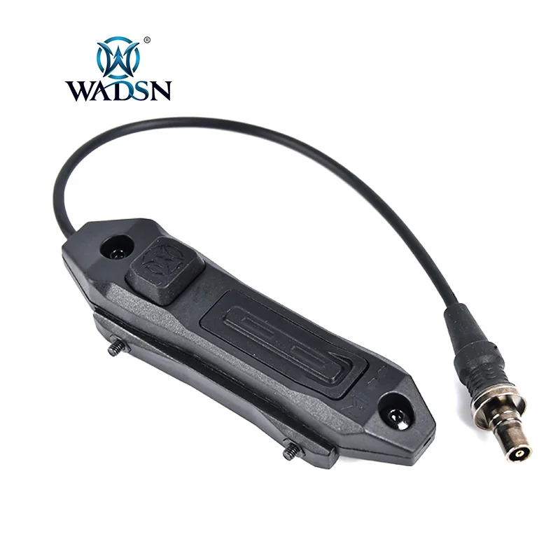 

WADSN Tactical Augmented Dual Function Tape Switch SF 2.5mm 3.5mm Plug M600 M300 PEQ DBAL NGAL Pressure Pad Switch AR15