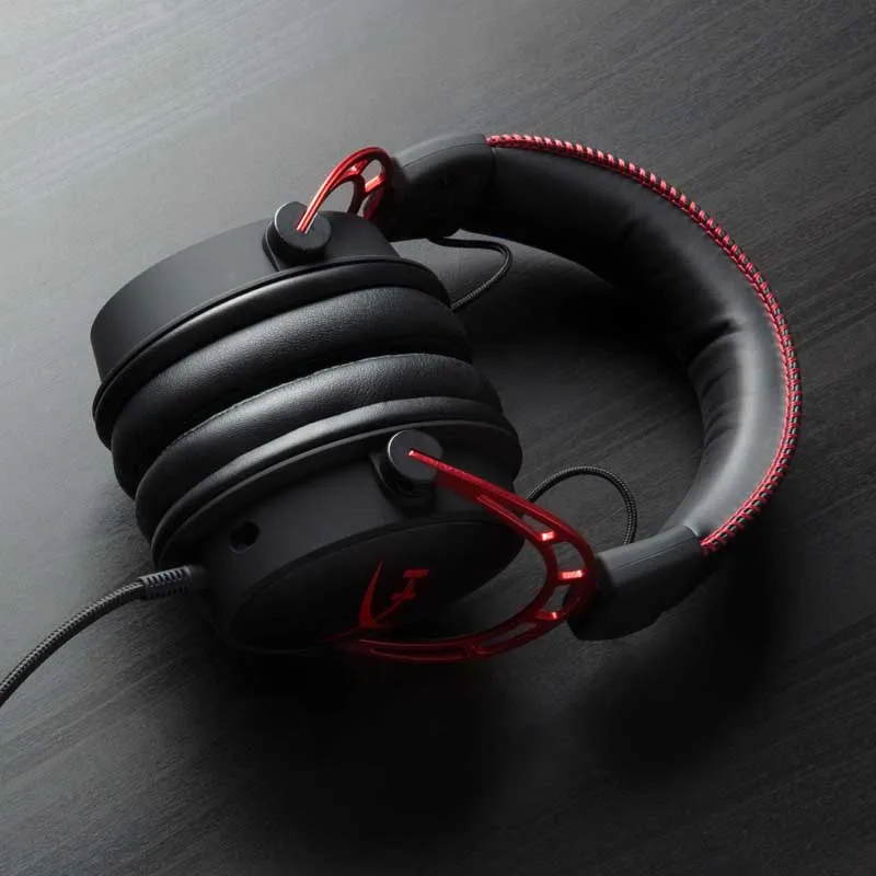 Imagem -02 - Original Hyperx Nuvem Alpha Edição Limitada E-sports Gaming Headconjunto com um Microfone Fones de Ouvido para pc Ps4 Xbox Mobile