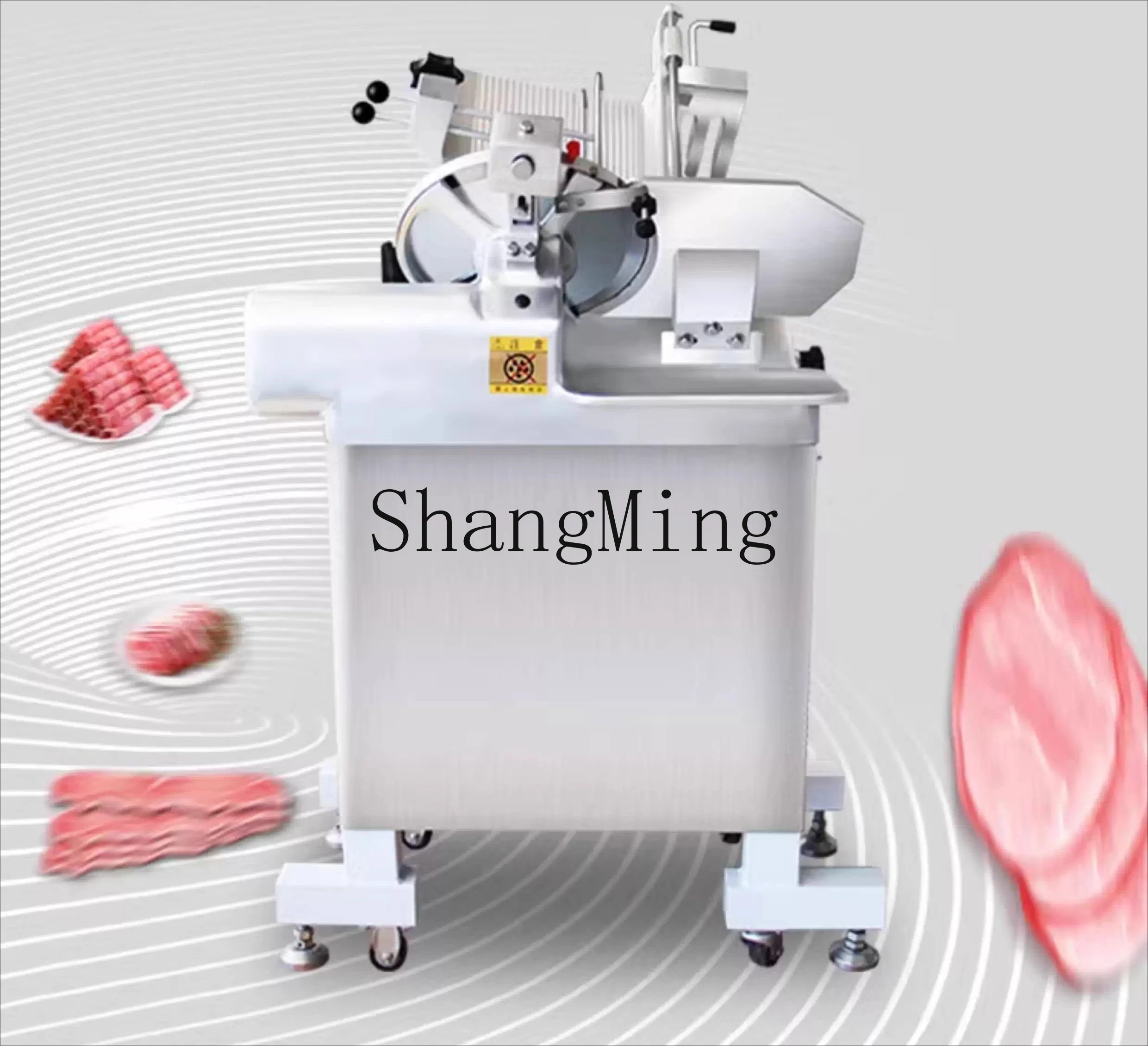 ZYY affettatrice automatica per rotoli di montone, taglierina elettrica per manzo grasso, artefatto commerciale