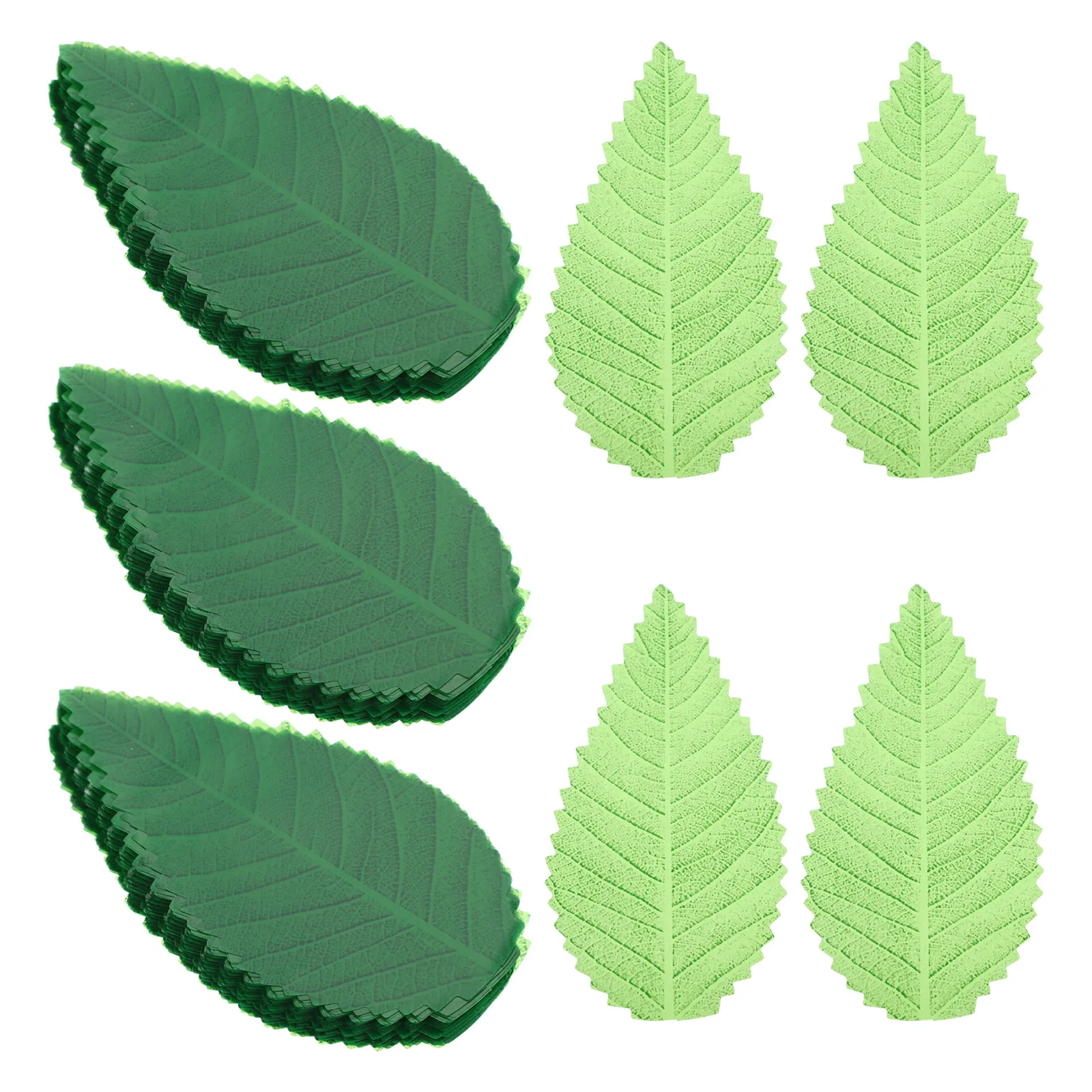 

200 Pcs Serving Sushi Decoration Grass Dining Room Table Sashimi Decorations Placemat Leaves Ornament Dish