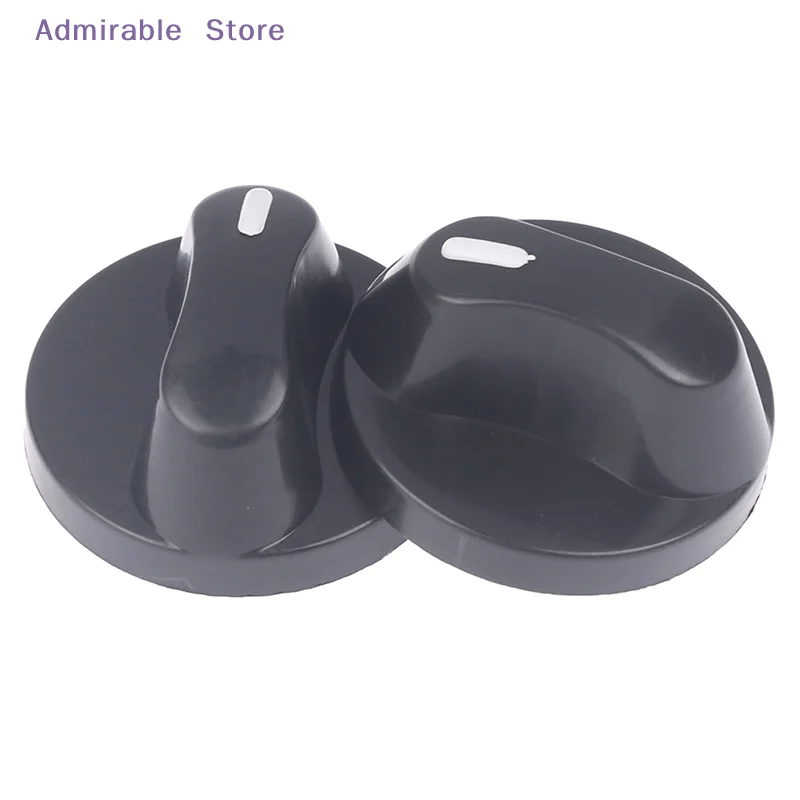 [W]1Pair gas stove ignition switch plastic knob aperture 8mm knob stove accessories universal anti-zero degree