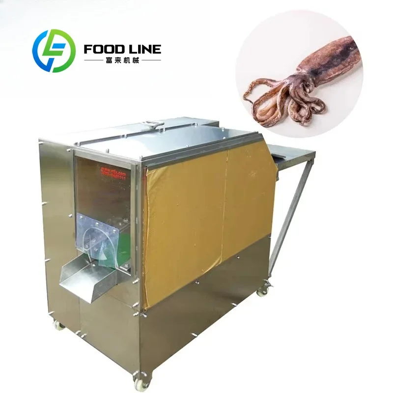Customized High Quality Commercial Octopus Squid Cutting Machine Seafood Processing Production Equipment