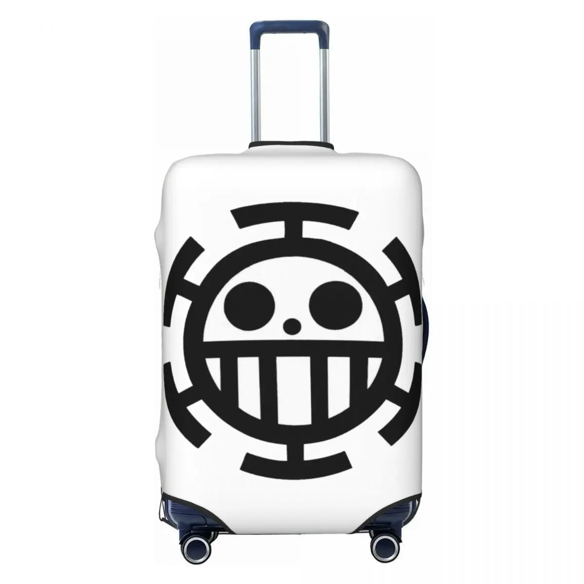 Symbol Of Trafalgar D. Water Law Suitcase Cover Vacation One Piece Fun Luggage Supplies Travel Protector