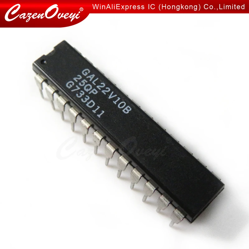 

CazenOveyi 5 шт./лот GAL22V10B-25QP GAL22V10B-15PC GAL22V10B 22V10 DIP-24