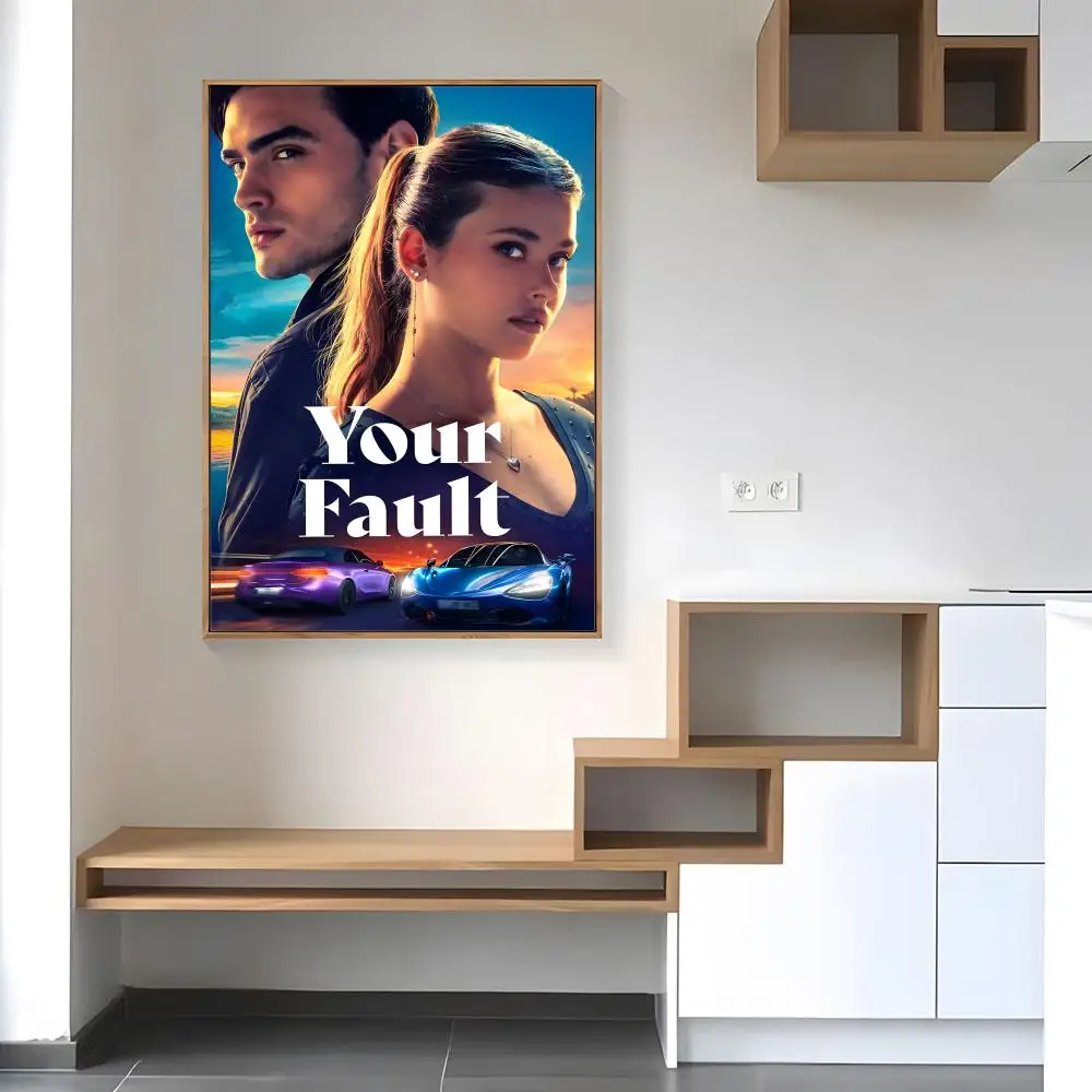 My Fault Movie Poster Paper Print Home Living Room Bedroom Entrance Bar Cafe Art Painting Decoration