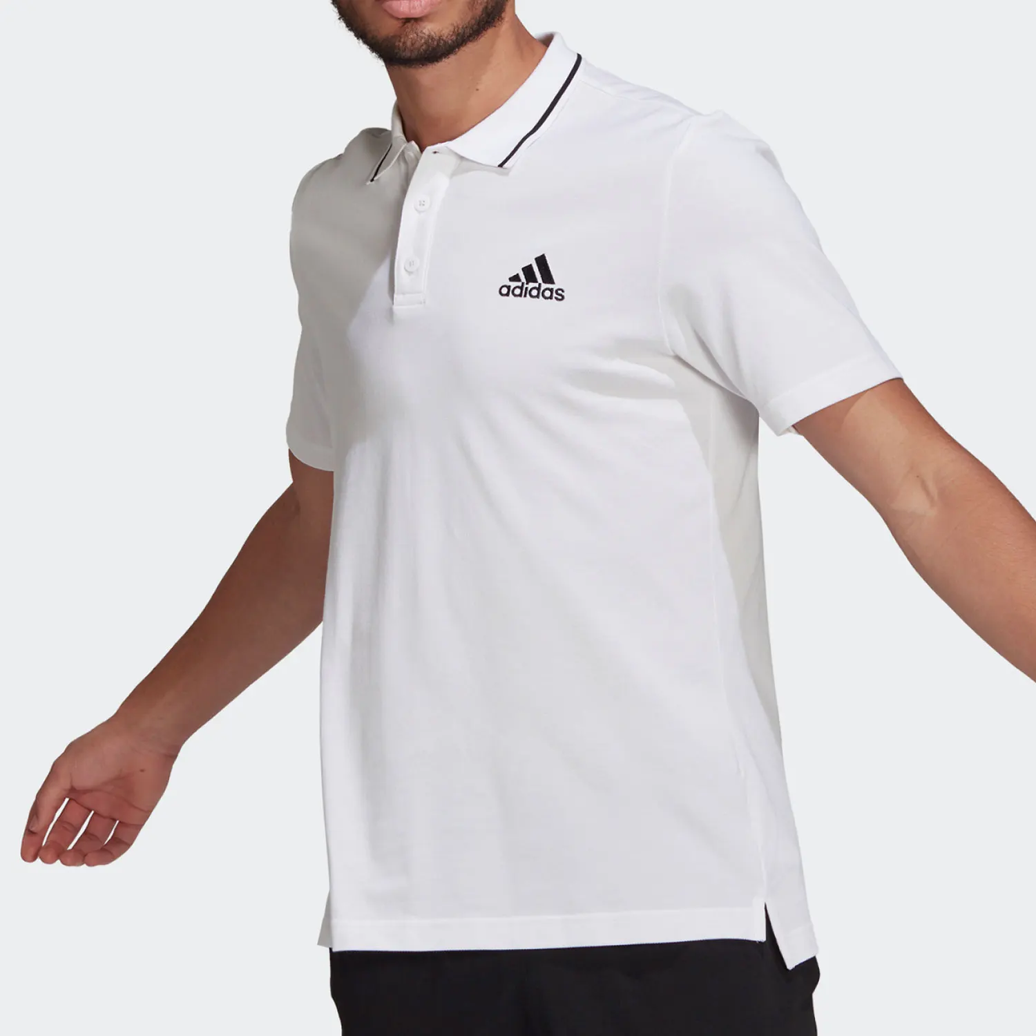 Adidas Originals Authentic Men's Summer Casual Fashion Short Sleeve Polo Shirt GK9221