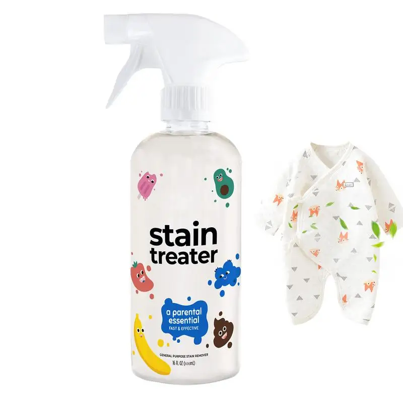 300ml Laundry Spray Stain Remover Effective Portable Stain Treater Spray Spots Removal Fabric Laundry Spray For Raw Eggs