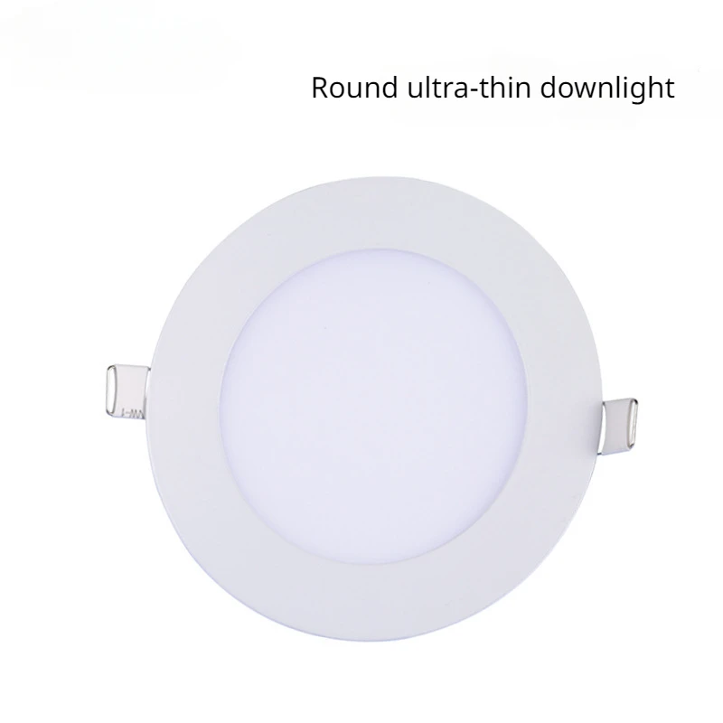 Downlight, Room LED Light, Embedded Anti-glare Hole Light, Commercial Hotel, Office Building, Home Decoration Ceiling Light