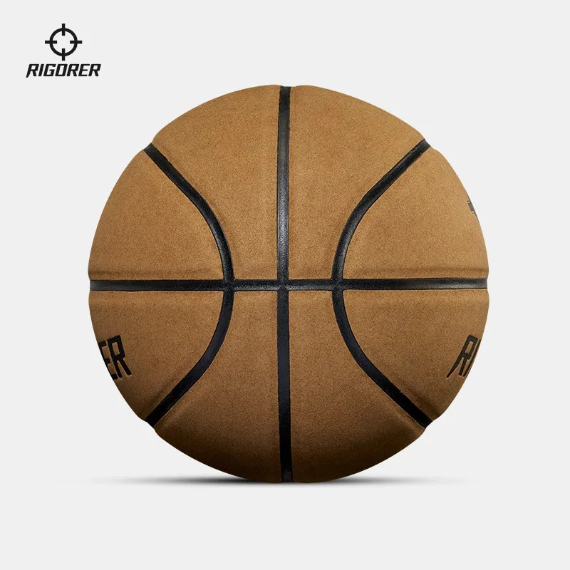 ريجور كرة السلة رقم. 7 لعبة فتل الرطوبة للبالغين، ملمس يدويًا، كرة سلة قياسية للمنافسة الخارجية