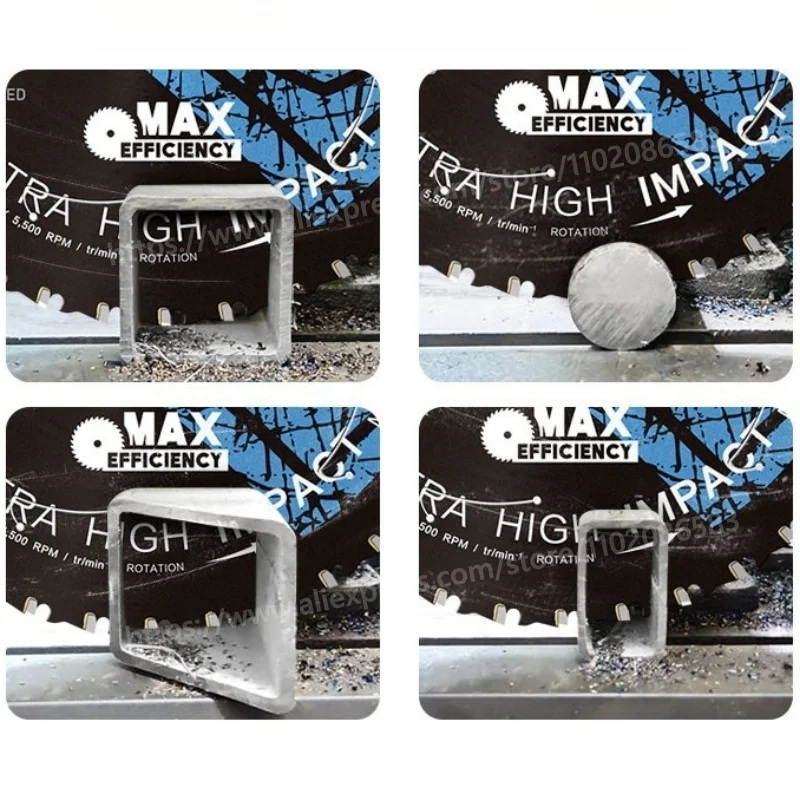 1 قطعة قرص قطع الصلب والمعادن شفرة منشار دائري ، كيرف رقيق ، شفرة كربيد يميل لحديد الزاوية ، قضيب ملولب ، قناة EMT