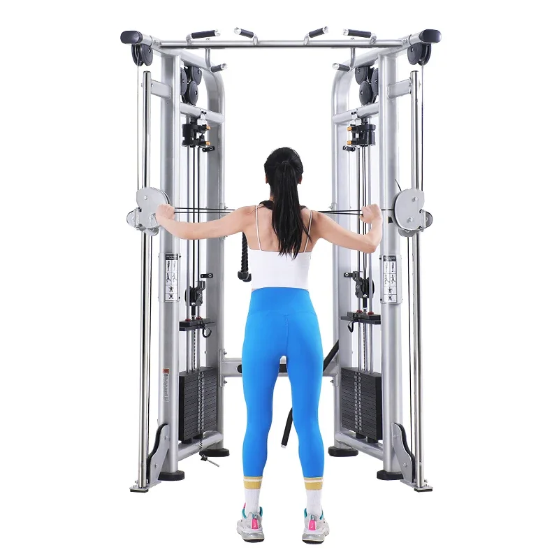 Multifunctional Integrated Trainer Gantry Frame Type Fitness Equipment Squat Rack Bench Press Exercise Bodybuilding