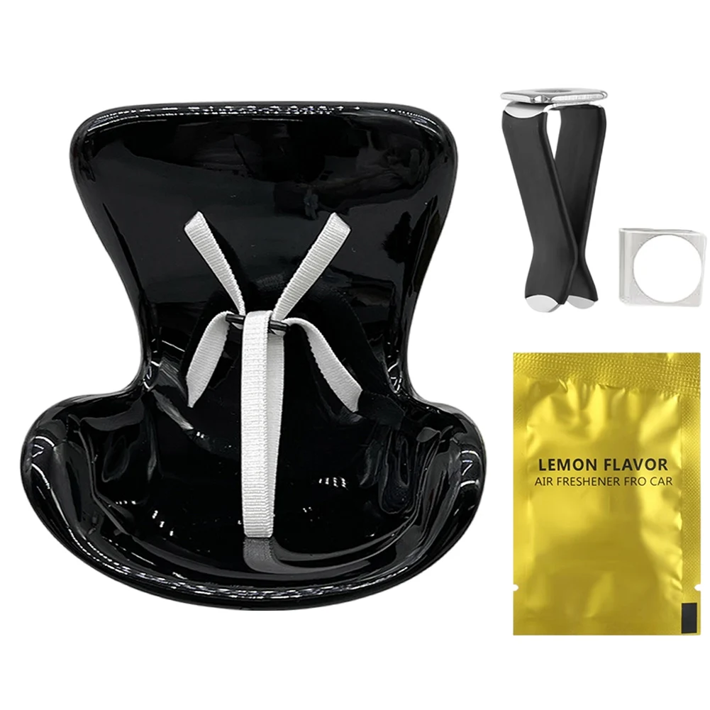 1pc cadeira de segurança do carro boneca brinquedo acessórios para 17cm labubu boneca assento carro ar condicionado saída ar aromaterapia clipe ornamento