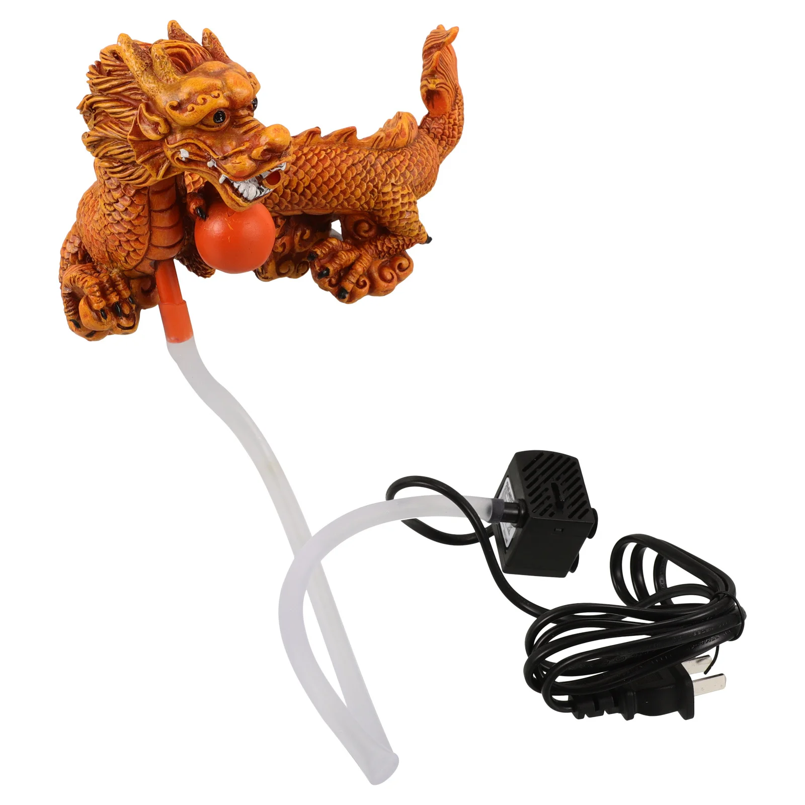 

Simulation Dragon Aquarium Hanging Pendant Resin Decor Small Dragon for Fish Tank Landscape Decoration Fish Tank Decor