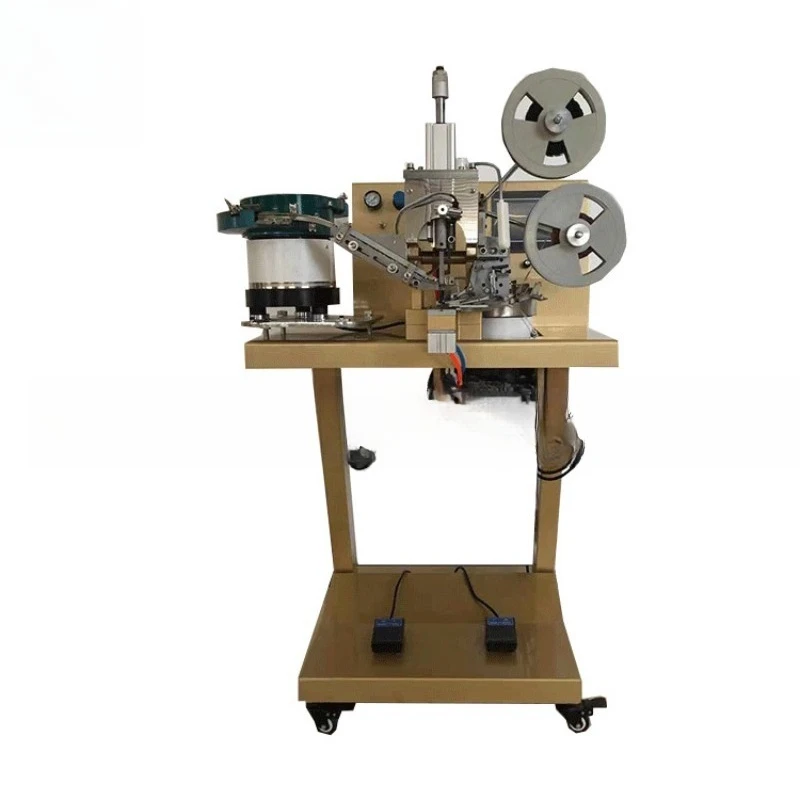 Fully automatic function multi-pineapple nail buckle machine special-shaped buckle round pearl buckle machine