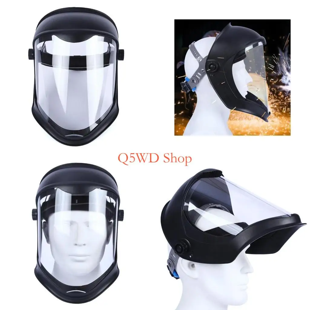 Q5WD Multifunctional Protective Mask Prevent Welding Radiation Block Spatter Anti Fog Protective Transparent Mask