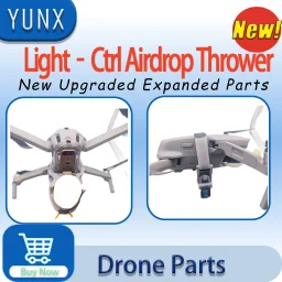 Light‑Controlled Universal Drone Airdrop Thrower Payload Release Device for Mavic 2/3/3 Pro, Air 2/2S/3, F11 Quadcopter