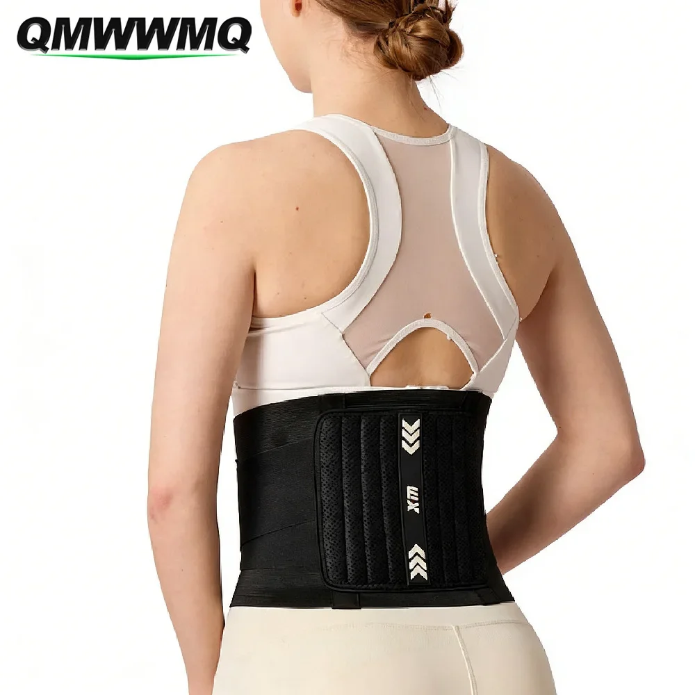 1PCS Waist Support Belt, Lower Back Brace Featuring 8 Support Stays, Anti-slip Lumbar Stabilizer for Gym and Back Pain Relief