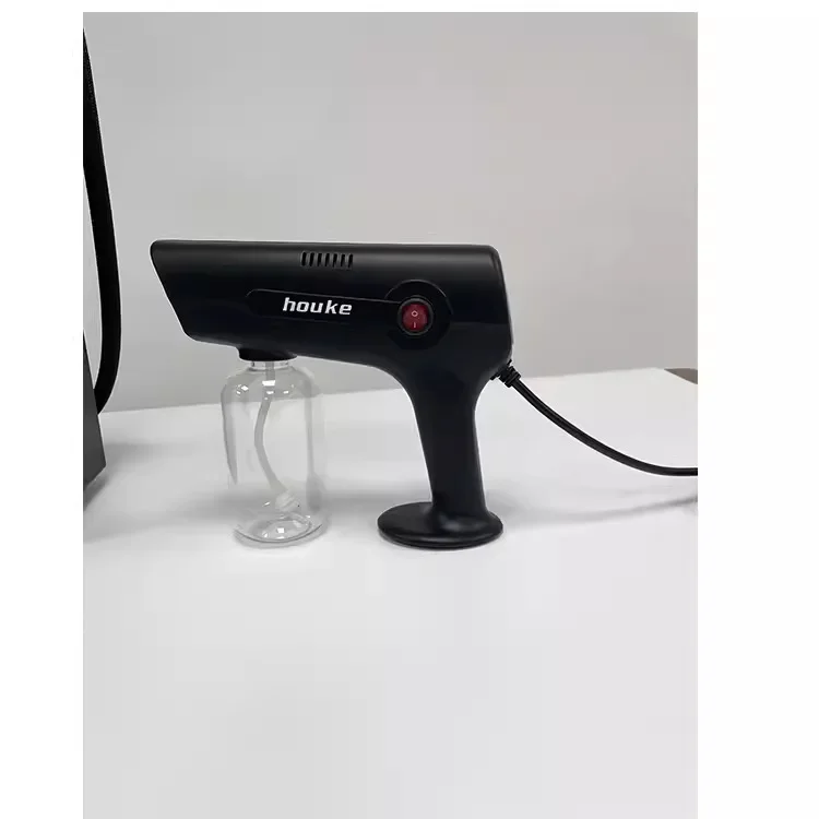 Handheld S500 Infrared Spray Gun Baking Oil Hair Conditioner Nano Steam Engine Hairdressing Blue Light Micro Mist Gun