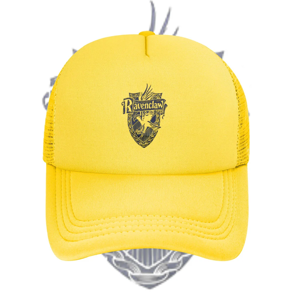 Gorra de béisbol con diseño de escudo de Ravenclaw y insignia de águila, gorras con gráficos de anime para adultos, hombres y mujeres, deportes al aire libre