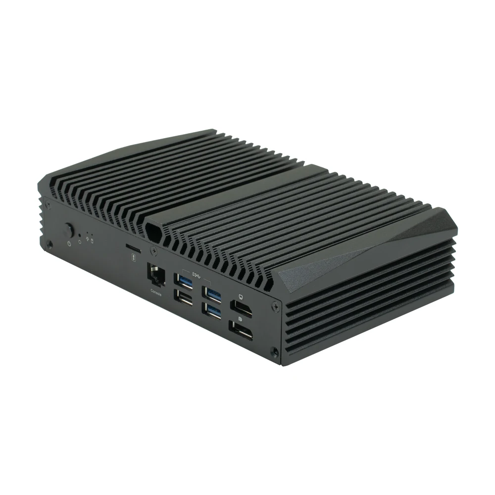 Qotom Q10900H6 Mini PC N100 N305 N150 N355,2x Marvell AQC113 10 Gigabit LAN, 4x Intel I226-V 2.5 Gigabit LAN Mini computer