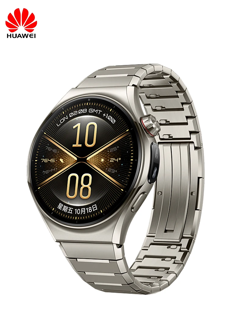 Huawei 100% Original Titanium Strap for HUAWEI WATCH 6 Pro 46mm,Fine Watchband Aerospace Grade Titanium Replacement Wristband