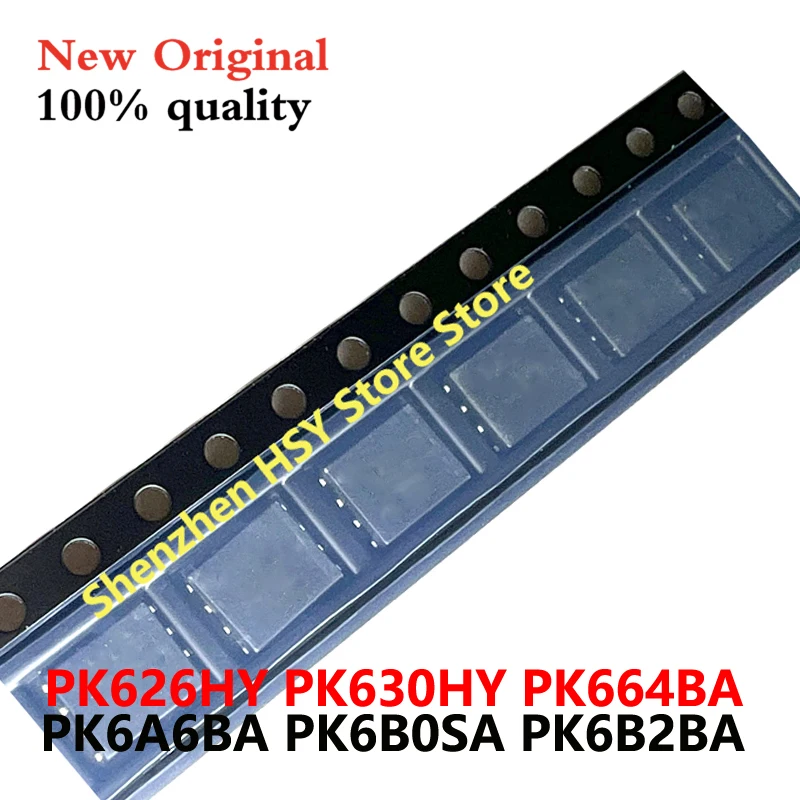 (5piece) 100% New PK626HY PK630HY PK664BA PK6B0SA PK6A6BA PK6B2BA QFN8