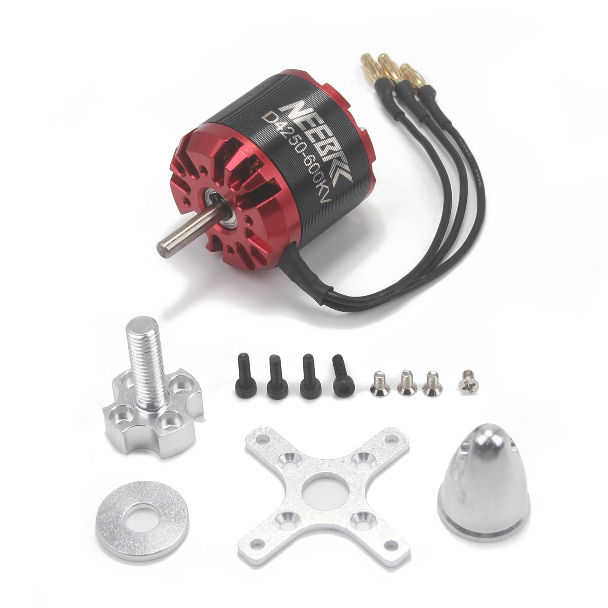 4250 600KV 800KV Brushless Motor 3-7S w 60A 80A ESC Speed Controller for RC FPV Fixed-Wing Racing Drone Aircraft Multicopter ESC