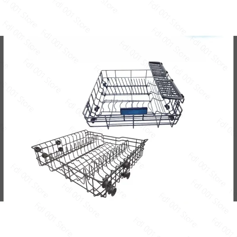 For Original brand new Midea dishwasher WQP8-3908/3906/3801/3905/X3 up and down dishwashing basket, pull basket