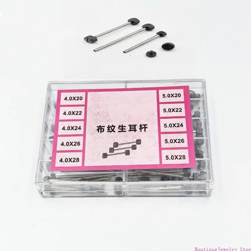 E1PE 50 Steel Spring Rod for Watch Straps 4.0mm and 5.0mm Sturdy Designs Secure Fit