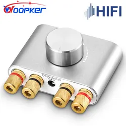 Woopker-Amplificateur numérique HIFI, Mini ampli Bluetooth, Audio stéréo sans fil, Amplificateurs de puissance 100 canaux, 2.0 W, TPA3116