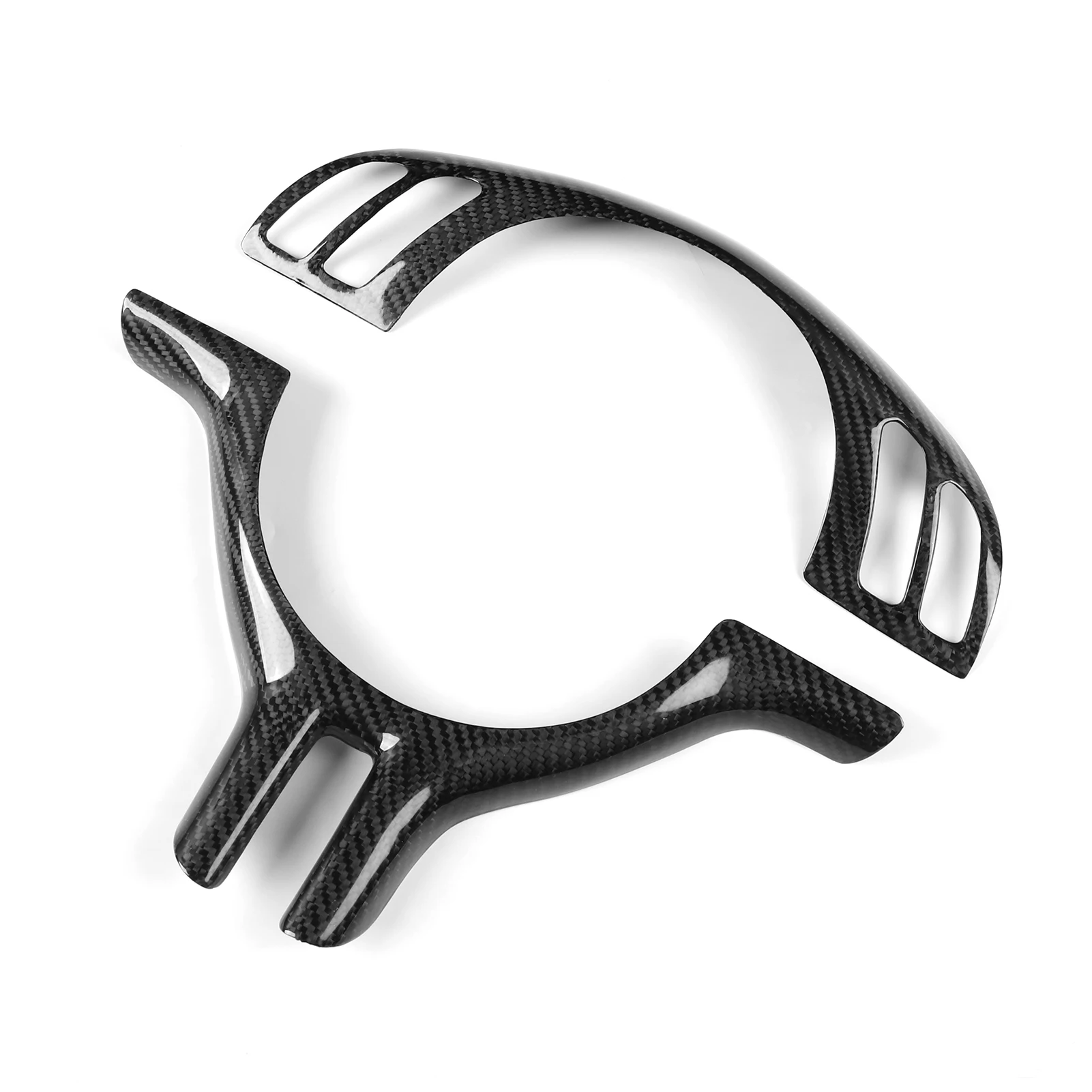 Car Inner Steering Wheel Button Trim Cover Frame For BMW 3 Series E46 X5 E53 1997-2006 5 Series E39 1999-2003