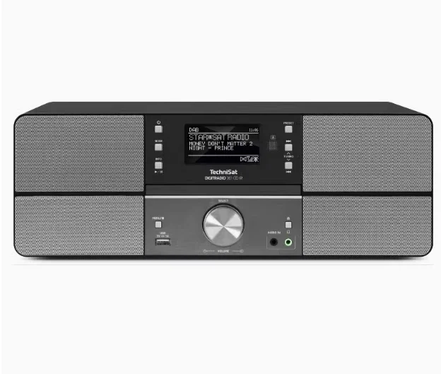 

German TechniSat 371 CD IR Stereo HIFI Bluetooth Audio Internet Radio CD Player Alarm Clock