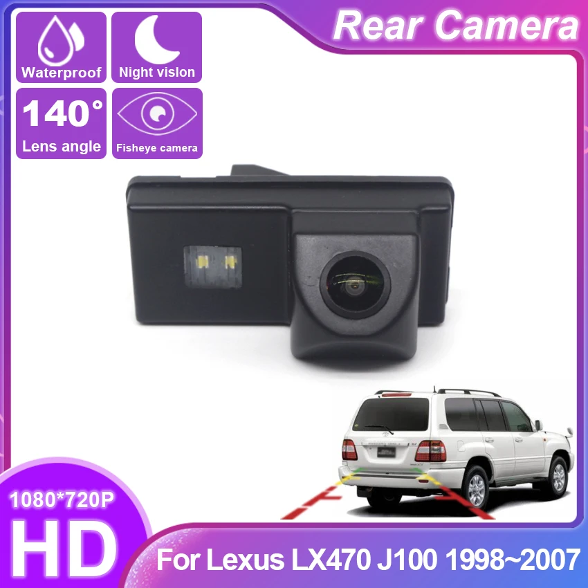  Night Vision Rear View Camera Reversing Camera Car Backup Camera HD CCD Wide Angle For Lexus LX470 J100 1998~2004 2005 2006 200