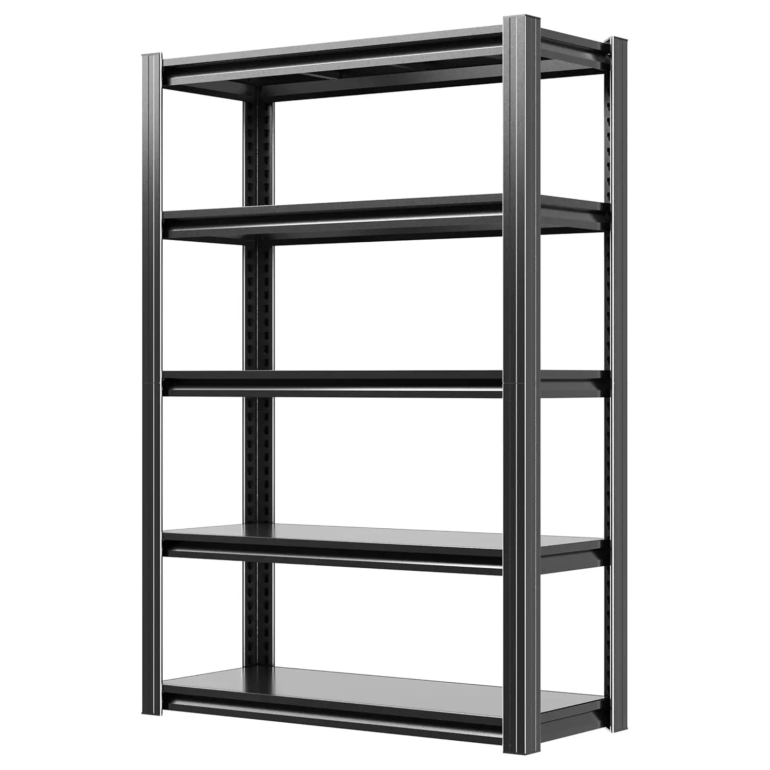 

60" H Garage Shelves, Garage Shelving Heavy Duty, 3000Lbs 5 Tier Adjustable Garage Storage Shelves Suitable for, Customized