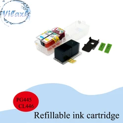 with Clip Tool For Canon PG 445 CL 446 Vilaxh Smart Ink Cartridge  Refillable Cartridge 510 511 810 512 513 145 146 245 246 745