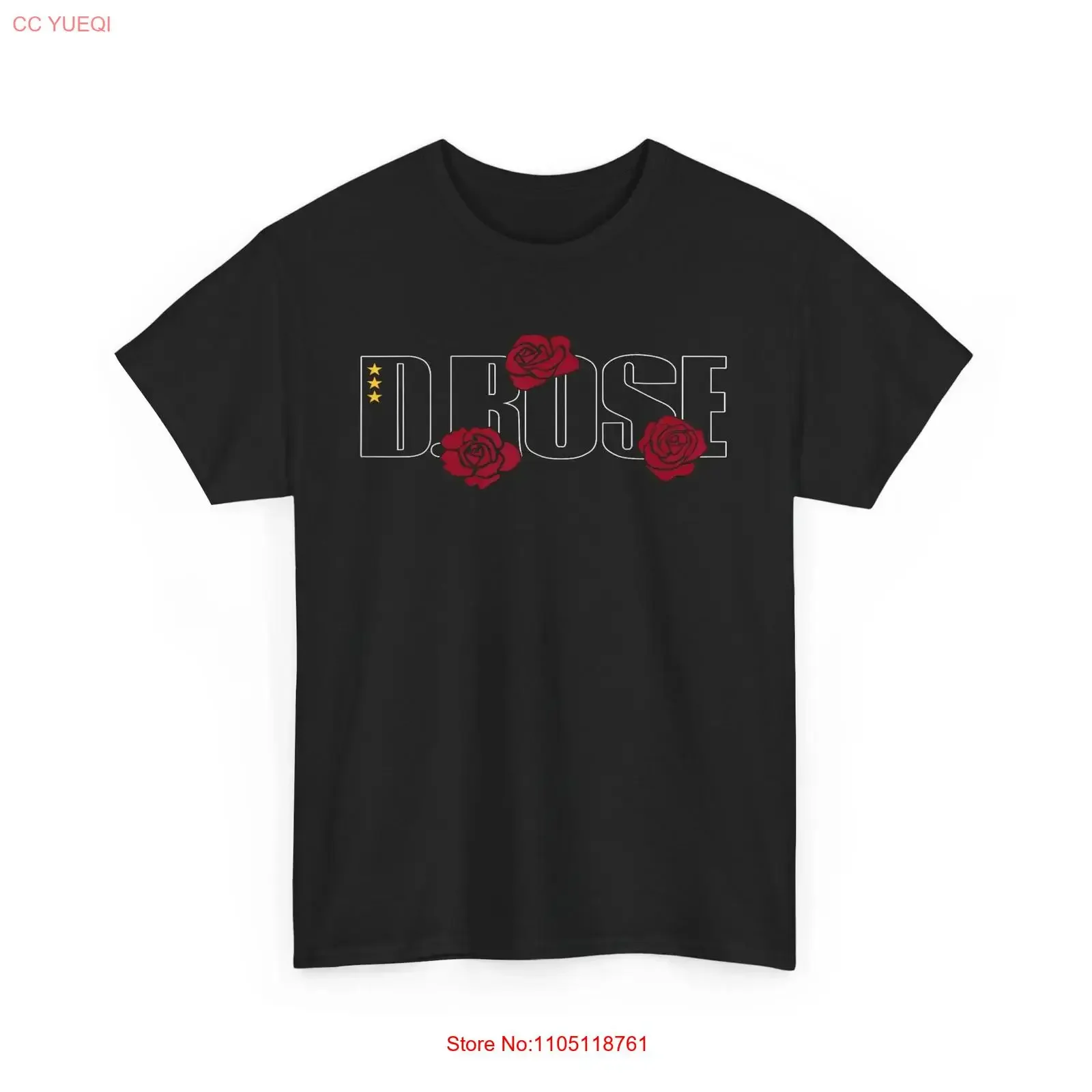 Derrick Rose T Shirt D Basketball vintage Washed Comfortable Stretched Soft streetwear Slightly Unisex Top For Everyday Wear